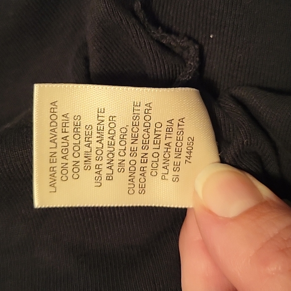 St. John's Bay Tank Top, Black, 2X - Picture 6 of 6